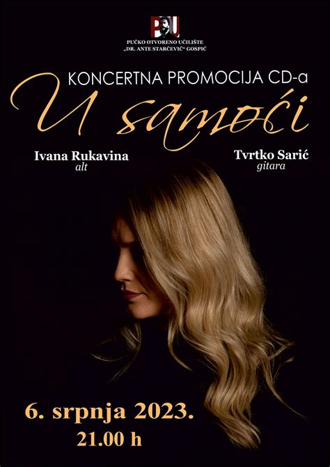 Koncertna Promocija Cd A U Samo I Gs Press