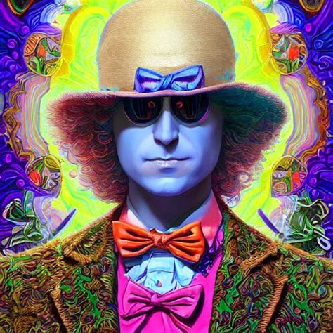 Dream A Portrait Of Willy Wonka Hyper Detailed Stable Diffusion