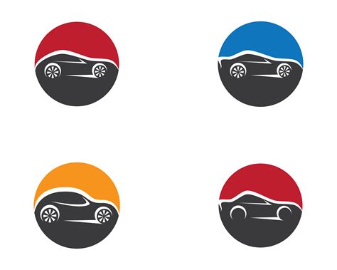 Circle Car Icons 1220276 Vector Art At Vecteezy