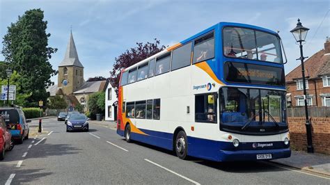 Stagecoach South ALX400 Trident II GX06 DYB 18526 On 57 To Odiham