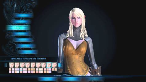 Tera Online Character Creation Warrior High Elf Female Youtube