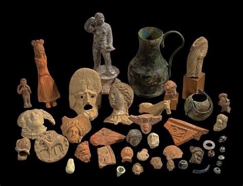 Sold Price Large Collection Of Ancient Objects And Objects After The