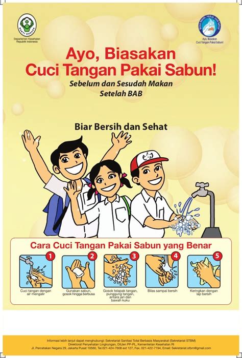 Poster Anak Sekolah Lakaran