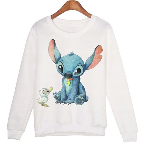 BLUZA LILO I STICH S XL DISNEY BIAŁA WZORY 7598740374 oficjalne