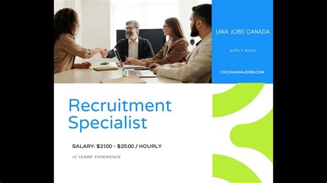 Saskjobs Regina Noc Recruitment Specialist Lmia Jobs Canada