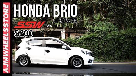 Modifikasi Honda Brio Velg Ssw S Ajmwheelsstore Youtube