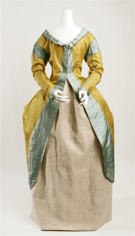 Robe La Polonaise Probably Italian The Metropolitan Museum Of Art