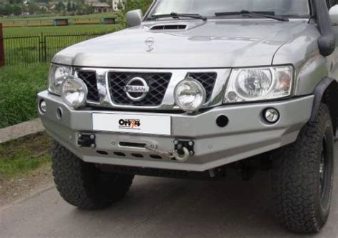 Paraurti Winch Bumper Wolf Ii Euro Nissan Patrol Y Gu Off Quattro