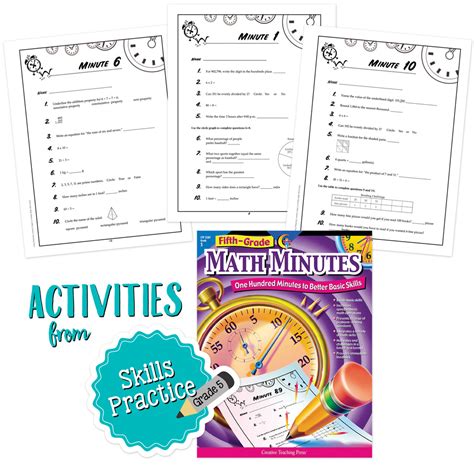 Th Grade Skills Math Minutes Bundle Creative Teaching Press