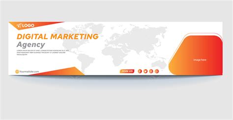 Linkedin banner design template 11992261 Vector Art at Vecteezy