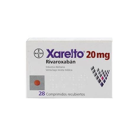 Xarelto Mg Cja X Comp Farmatotal