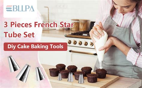 Amazon Ebllpa B Ft Ft Open Star Pastry Tip Pcs French