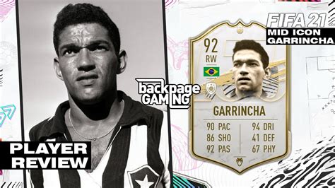 Fifa 21 92 Mid Icon Garrincha Player Review The Goat Cam Fifa