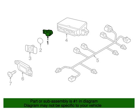 Volkswagen Park Sensor C B Gru Oem Parts Online