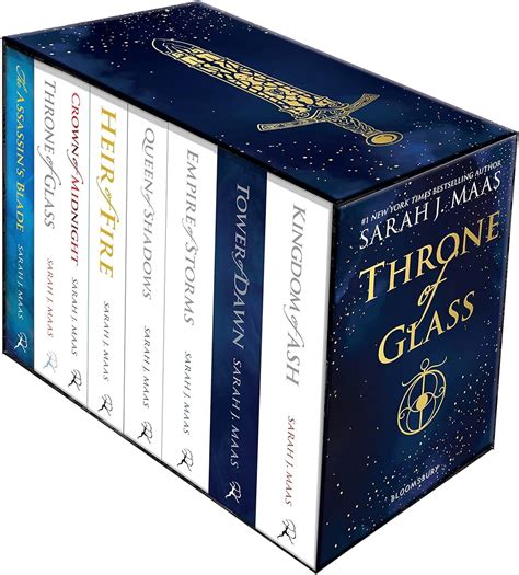 Throne Of Glass The Complete Collection Box Set By Sarah 41 Off