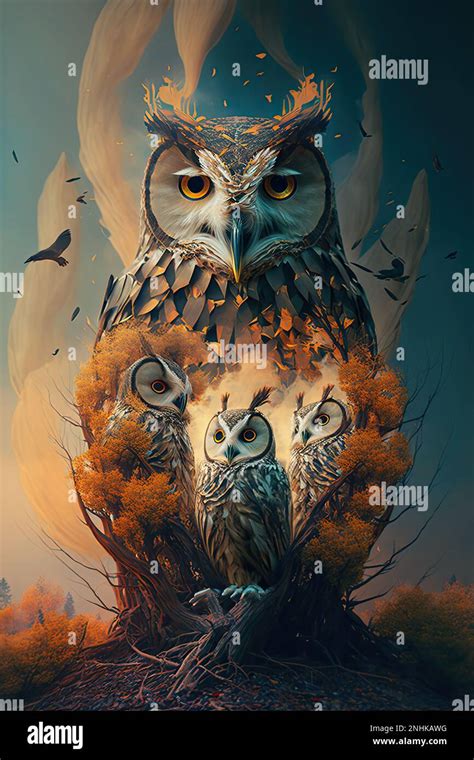 Owl Designs Hi Res Stock Photography And Images Alamy