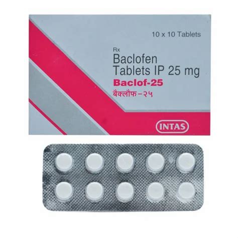 Baclofen Tablets Ip At Rs 130stripe Baclofen Tab In Nagpur Id