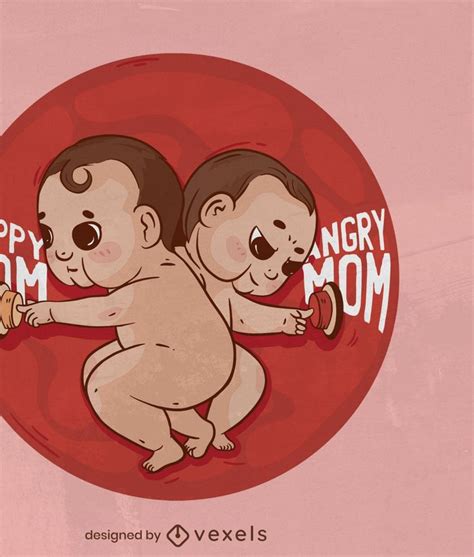 Funny Twins Pregnancy T Shirt Design