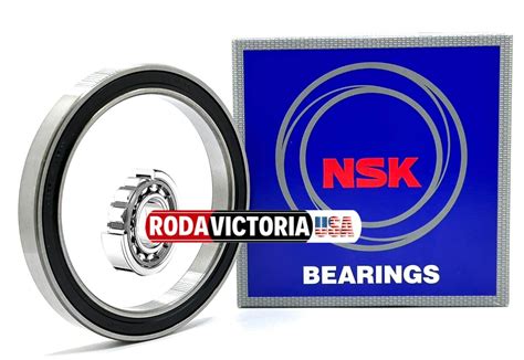 NSK JAPAN 6814 DDU Deep Groove Ball Bearing Rubber Sealed 70x90x10 Mm