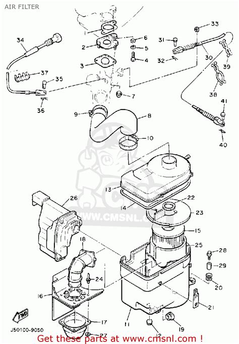 J50F633100 Cable Starter 1 Yamaha Buy The J50 F6331 00 At CMSNL