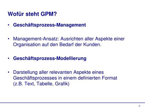 Ppt Gesch Ftsprozessmodellierung Gpm Mit Ereignisgesteuerten