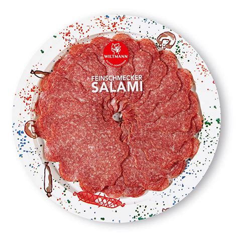 Wiltmann Feinschmecker Salami 80 g Amazon de Lebensmittel Getränke