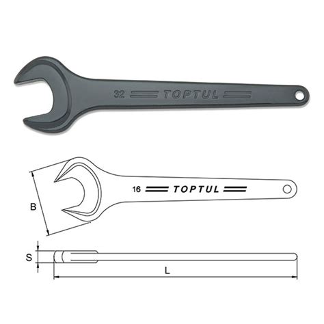 Single Open End Wrench Toptul The Mark Of Professional Tools