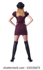 Sexy Latina Biker Girl Black Jeansleather Stock Photo 1710915 Shutterstock