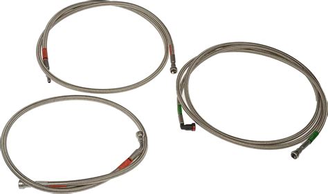 Dorman 819 003 Flexible Stainless Steel Braided Fuel Line Compatible With Select