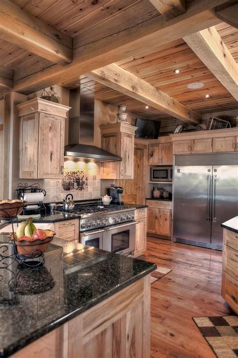 Log Cabin Kitchen Ideas Cocinas R Sticas Cocinas De Caba As De