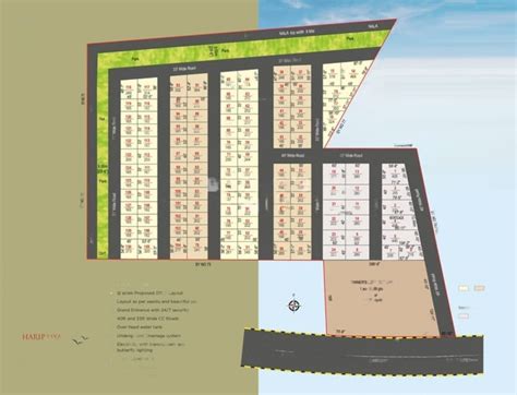 Sq Ft Plot For Sale In Haripriya Developers Madhapur Budhera Bliss