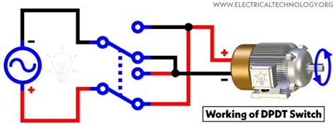 How To Wire Double Pole Double Throw Switch Wiring Dpdt