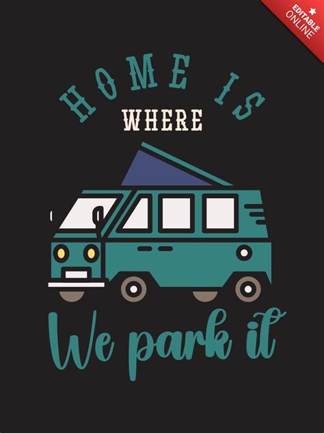 Road Trip Camping T Shirt Template Design Free Design Template