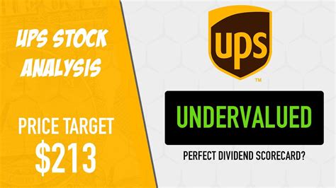 Ups Stock Dividend Growth Stock To Buy Now Price Target