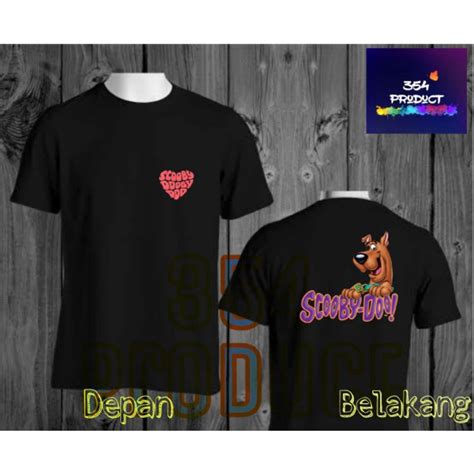 Jual Kaos Baju Scooby Doo Tshirt Oversize Tee Vintage Kaos Film