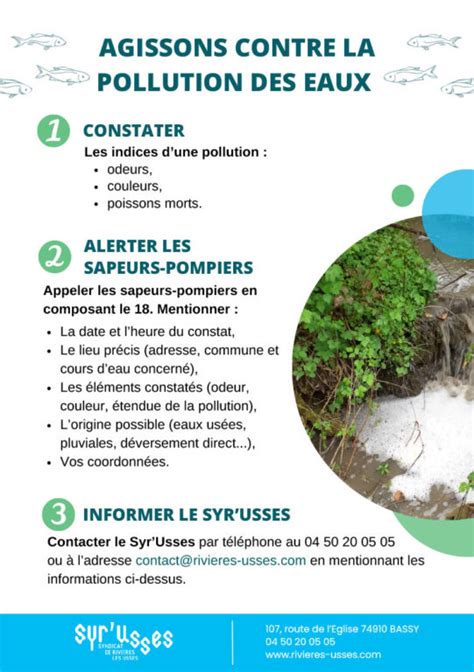 Agissons Contre La Pollution Des Eaux Menthonnex En Bornes