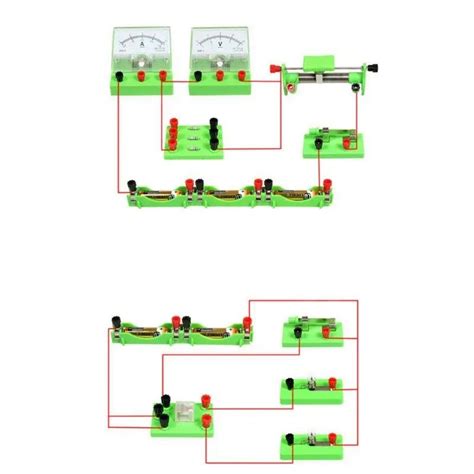 Physics Electric Circuit Learning Starter Kit Science Lab Basic Electricity Box Ramf Shopee