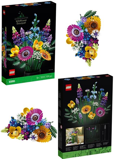 LEGO ICONS 10313 BUKIET POLNYCH KWIATÓW 13872737124 Allegro pl