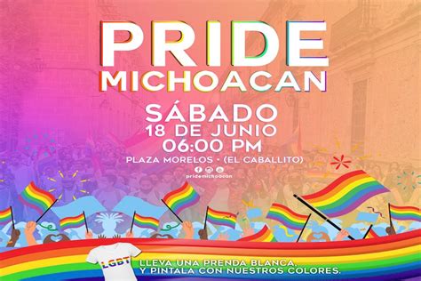 Pride Michoac N Se Llevar A Cabo Este S Bado Checa Todos Los Detalles