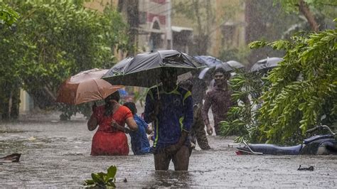 Cyclone Michaung Makes Landfall In Andhra Pradesh 8 Dead Amid Chennai