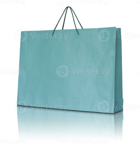 Shopping Paper Bag Isolated With Reflect Floor For Mockup 17208145 PNG