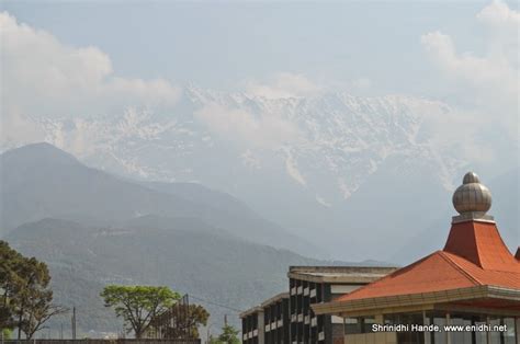 Scenic Dharamshala HPCA Cricket Stadium - eNidhi India Travel Blog