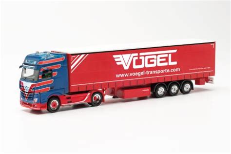 DS Automodelle Modellbauvertrieb Herpa LKW MB Actros 18 Giga KSZ