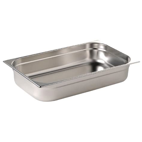 Vogue Stainless Steel Gastronorm Tray Mm K Nisbets