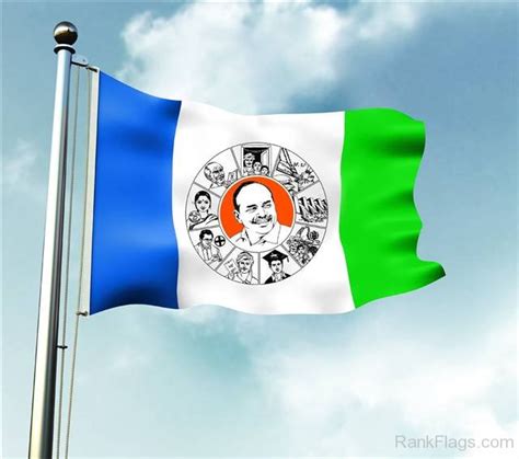 YSR Congress Party Flag - RankFlags.com – Collection of Flags