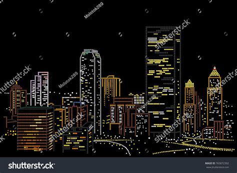 25,011 Night City Draw Images, Stock Photos & Vectors | Shutterstock