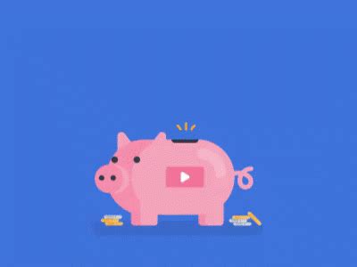 Filling Up The Piggy Bank GIF - Piggy Bank Money - Discover & Share GIFs