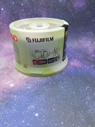 Fujifilm CD R 50 Pack Spindle 700MB 80MIN 48X Blank CD Discs Factory