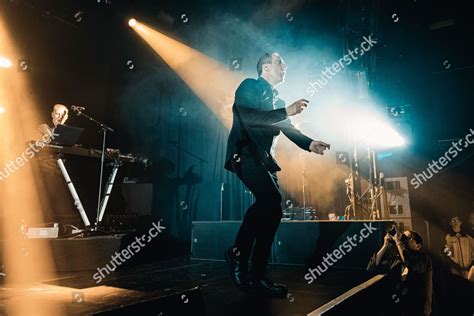 Andy Mccluskey Omd Orchestral Manoeuvres Dark Editorial Stock Photo