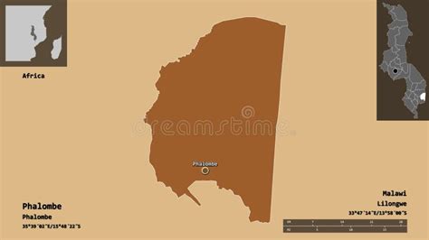 Phalombe District Of Malawi Previews Pattern Stock Illustration